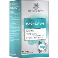 Naturalnest Magnezyum 100 Mg 60 Tablet ( 1 Adet )