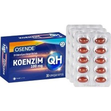 Osende Koenzim Qh 100 Mg 30 Kapsül ( 1 Adet )