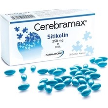 Farmatürk Cerebramax Sitikolin Balık Yağı 30 Kapsül ( 1 Adet )