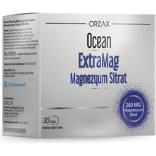 Ocean Extramag Magnezyum Sitrat 250 Mg 30 Saşe ( 1 Adet )