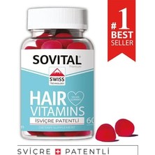 Sovital Hair Vitamins 60 Vegan Gummies ( 1 Adet )