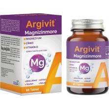 Argivit Magnizinmore 60 Tablet ( 1 Adet )