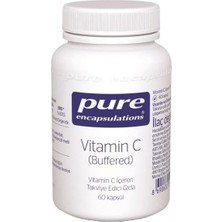 Pure Vitamin C Buffered 670 Mg 60 Kapsül ( 1 Adet )