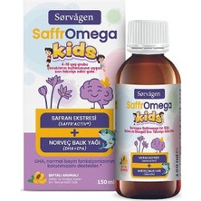 Sorvagen Saffromega Kids Safran ve Omega3 150 ml ( 1 Adet )