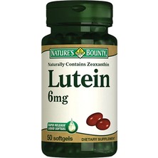 Nature's Bounty Lutein 6 Mg 50 Softgels ( 1 Adet )