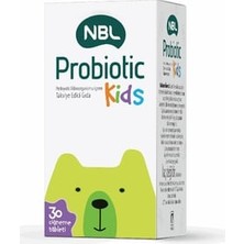 Nbl Probiotic Kids 30 Çiğneme Tableti ( 1 Adet )