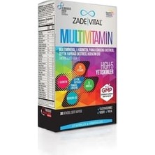 Zade Vital Multivitamin 30 Kapsül ( 1 Adet )