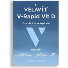 Velavit V-Rapid Vit D 60 Tablet ( 1 Adet )