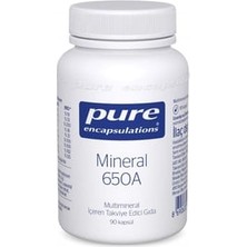 Pure Mineral 650A 90 Kapsül ( 1 Adet )