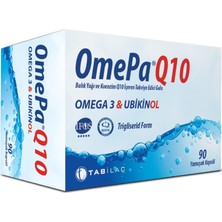 Omepa Q10 Omega 3 Ubiquinol 90 Kapsül ( 1 Adet )