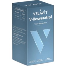 Velavit V-Resveratrol 120 Kapsül ( 1 Adet )