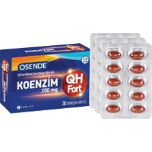 Osende Koenzim Qh Fort 200 Mg 30 Kapsül ( 1 Adet )