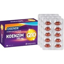 Osende Koenzim Q10 100 Mg 30 Kapsül ( 1 Adet )