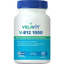 Velavit V-B12 1000 60 Çiğnenebilir Tablet ( 1 Adet )