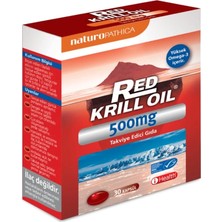 Naturopathica Red Krill Oil 500 Mg 30 Kapsül ( 1 Adet )