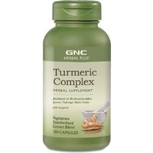 Gnc Herbal Plus Turmeric Complex 100 Kapsül ( 1 Adet )