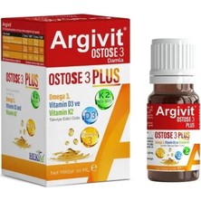 Argivit Ostose 3 Plus Damla 10 ml ( 1 Adet )