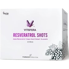 Vitisfera Resveratrol Shot Orman Meyveleri Aromalı 20X25 ml ( 1 Adet )
