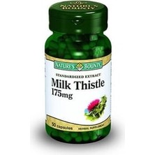 Nature's Bounty Milk Thistle 175 Mg 50 Kapsül ( 1 Adet )