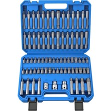 Bernel 75 Parça Torx Allen Ribe M Tipi 30MM ve 75MM Bits Uç Seti