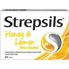 Strepsils Bal & Limon 24 Pastil ( 1 Adet )
