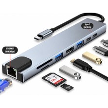 ByKurt Tablet USB Dönüştürücü - Type-C USB Dönüştürücü - Sd Kart dönüştürücü