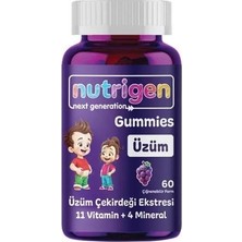 Nutrigen Gummies Üzüm 60 Çiğnenebilir Form ( 1 Adet )