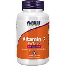 Now Vitamin C Buffered 100 Kapsül ( 1 Adet )