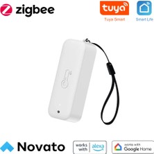 Novato Zigbee Sıcaklık ve Nem Sensörü (Tuya, Smart Life Uyumlu )
