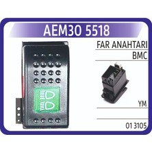Karakuş Aem 305518 Bmc Pro Belde Fatıh Isıklı Far Dügmesı