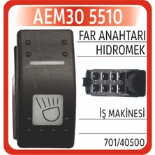Karakuş Aem 30 5510 Hıdromek Jcb Is Makınası Far Anahtarı
