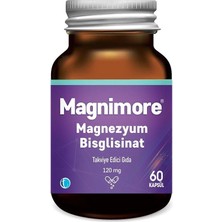 Magnimore Magnezyum Bisglisinat 60 Kapsül ( 1 Adet )