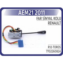 Karakuş Aem 212011 Renault Ym Toros Far Kolu Mavı Soket