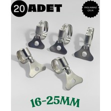 Linway Hortum Kelepçesi 20'li (Metal Kelebek Baglantılı)