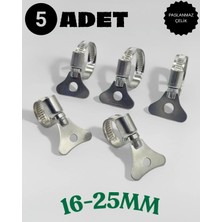 Linway Hortum Kelepçesi 5'li (Metal Kelebek Baglantılı)