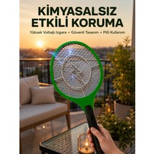 My Best Store Hafif ve Ergonomik Elektronik Böcek Öldürücü – Güvenlik Koruması Ile Pil Kontrollü