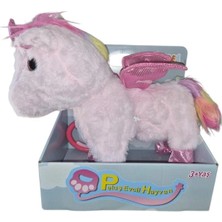 Halley PL50131 Sesli Hareketli 28 cm Peluş Unıcorn 3+