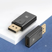 Justlink 4K Displayport To HDMI Görüntü Dönüştürücü - Displayport Erkek'ten HDMI Dişi'ye Mini Adaptör SOKET-JL-D1021K