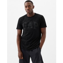 Gap Erkek Siyah Everyday Soft Gap Logo T-Shirt