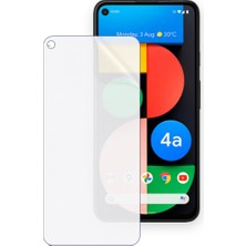 Schitec Google Pixel 4A 5g Uyumlu Ön Yüzey Nano Şeffaf Hidrojel Ekran Koruyucu