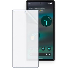 Schitec Google Pixel 6A Uyumlu Ön Yüzey Nano Şeffaf Hidrojel Ekran Koruyucu