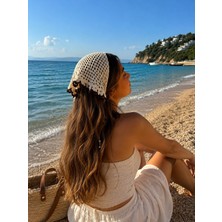 Nileq Boutique Ekru  Bohem Bandana
