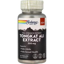 Solaray, Men's Tongkat Alı Longjack Extract 300 Mg 30 Vegcaps