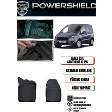 POWERSHIELD FORD TRANSİT COURİER PANELVAN 2014-2023 Arası Uyumlu Araca Özel Premium 5D Havuzlu Oto Paspas Takımı