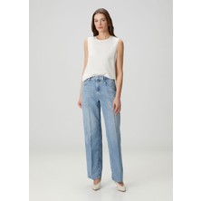 7 For All Mankind Iris Stovepipe Straight Mavi Jean Pantolon