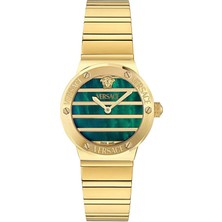 Versace VRSCVE0S00425 Altın Rengi Çelik Kadın Kol Saati