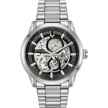 Bulova 96A208 Miyota 8N26 Gri Çelik Erkek Kol Saati