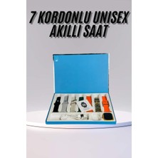Hsc Bilişim Akıllı Saat Unisex Akıllı Saat Çoklu Kordon Seçeneği Çelik Kordon Plastik Kordon