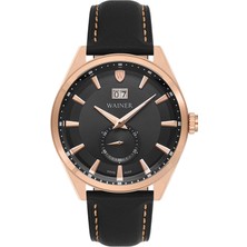 Wainer WA.17100-C Siyah Çelik Kol Saati