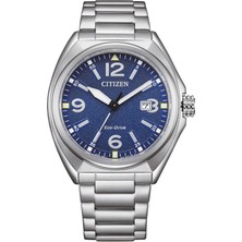 Citizen AW1571-76L Metalik Gri Çelik Unisex Kol Saati